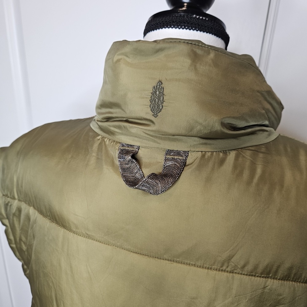Free People FP Movement In A Bubble Puffer Vest Size Large‎ Gorpcore Oversized - Picture 4 of 9